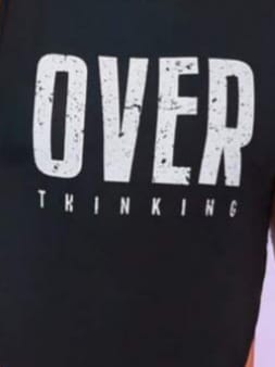 Men's English Letter Print Bodysuit